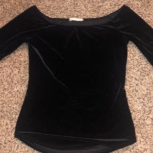 Velour top